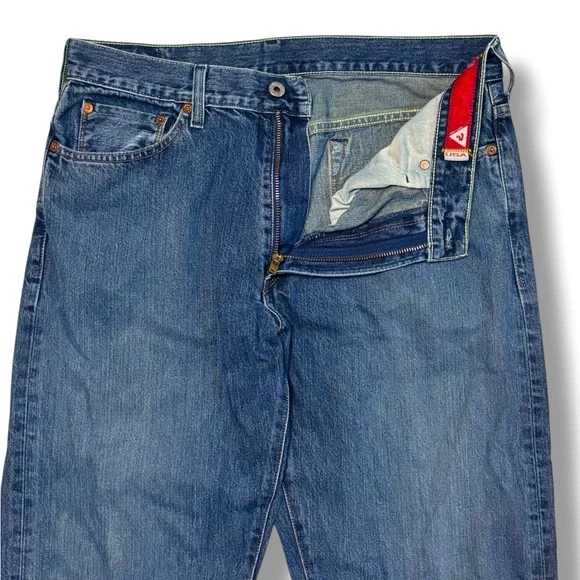 GUESS JEANS Medium Wash Bootcut Jeans 34 x 32 Y2K